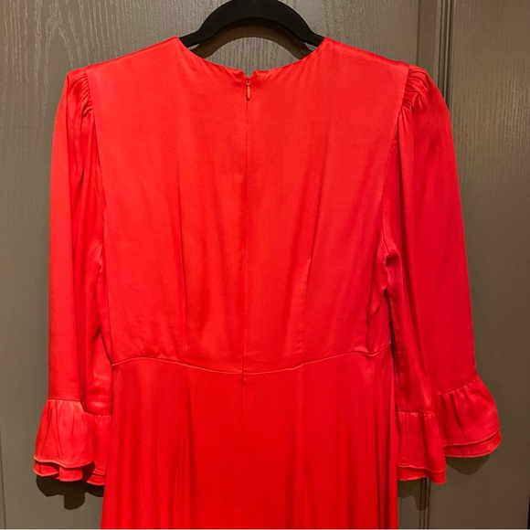 ASPIGA Victoria Satin Dress
Color: Ruby Red - Picture 14 of 14